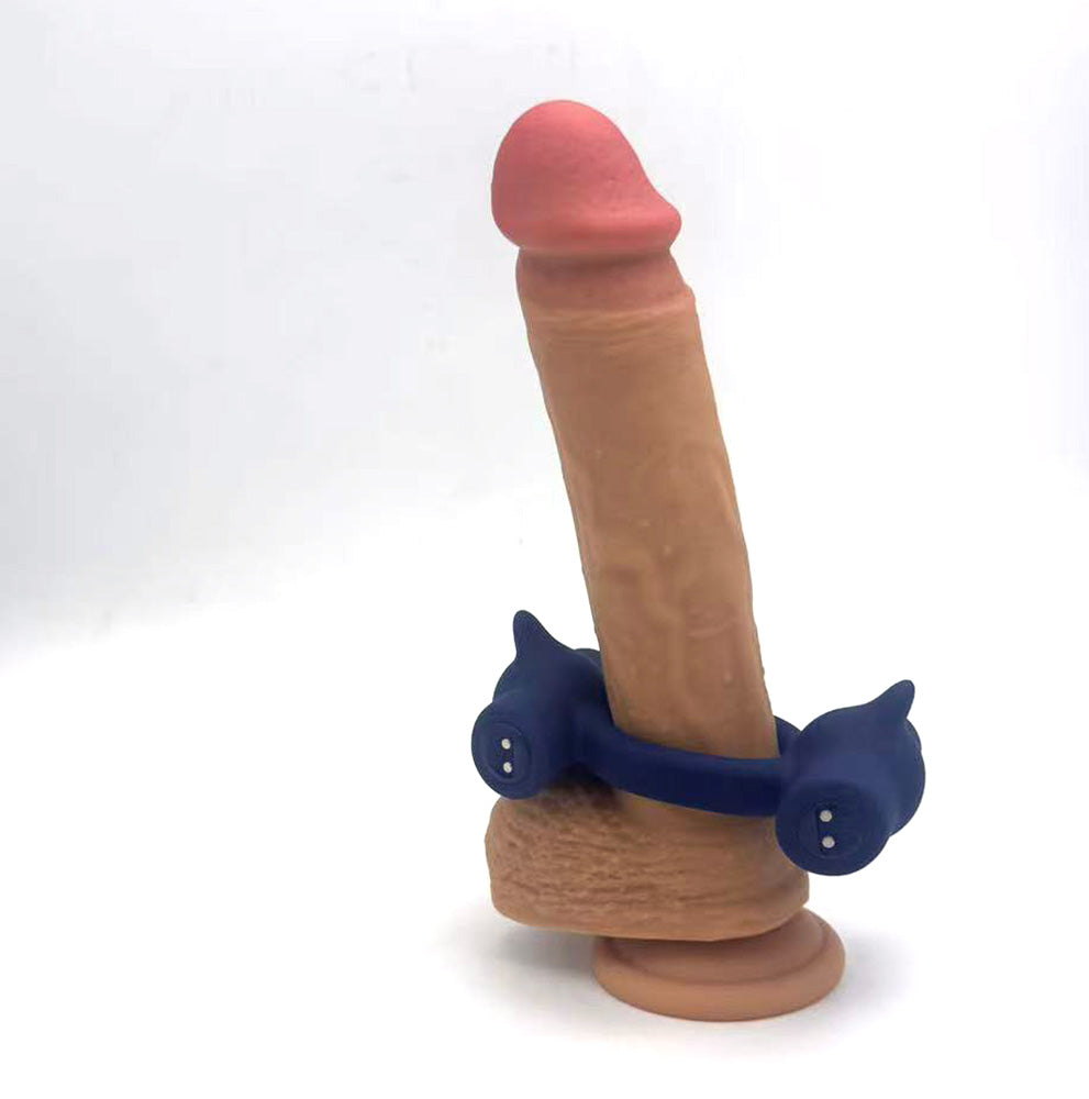 Maia RONAN USB Rechargeable Dual Vibrating Cock Ring - - Vibrating Cock Rings