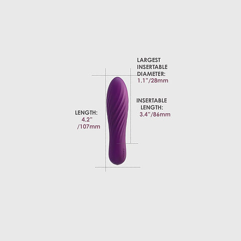 Tulip Multi Functions Powerful Bullet Vibrator by Svakom - Bullet Vibrators