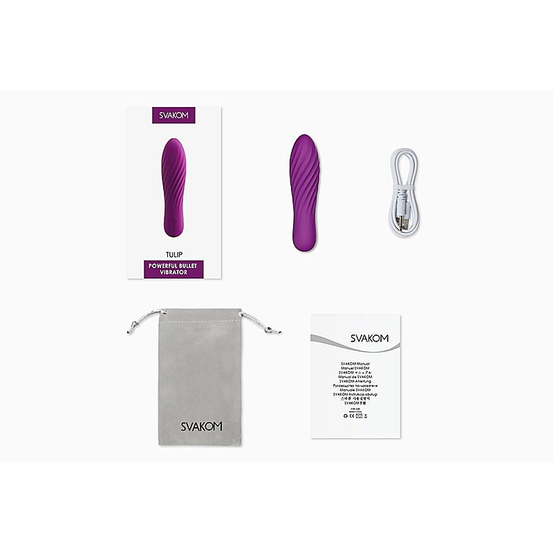 Tulip Multi Functions Powerful Bullet Vibrator by Svakom - Bullet Vibrators