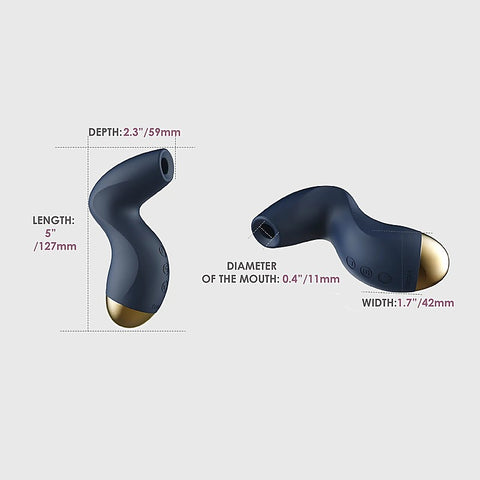 Pulse Pure Water Resistant Clitoral Vibrator By Svakom - Clit Ticklers and Pulsators