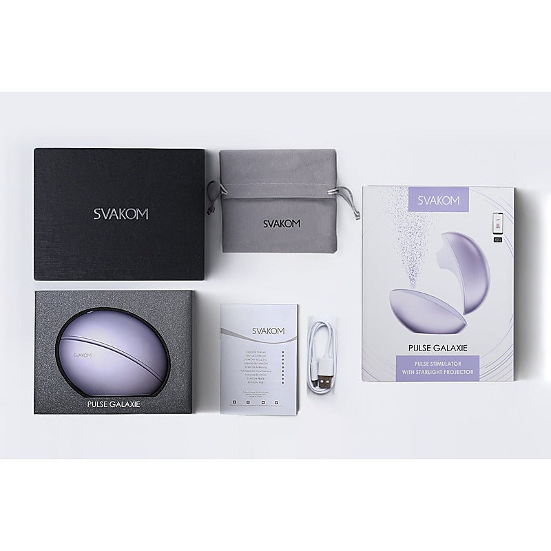 Pulse Galaxie App-Controlled Clitoral Stimulator by Svakom - Clit Ticklers and Pulsators