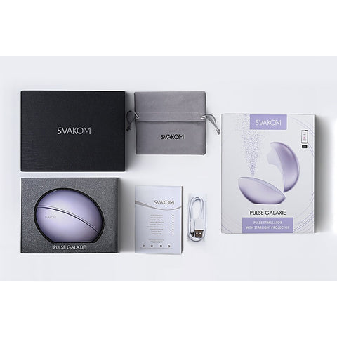 Pulse Galaxie App-Controlled Clitoral Stimulator by Svakom - Clit Ticklers and Pulsators