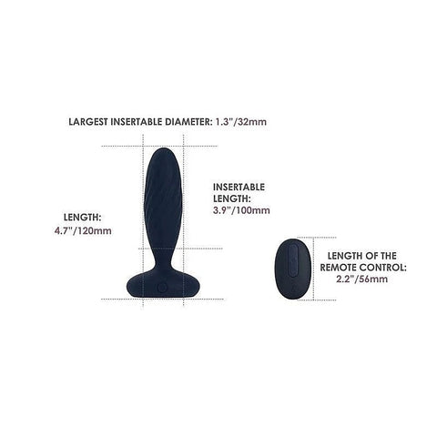 Jordan Remote Controlled Anal Vibrator by Svakom - Anal Vibrators