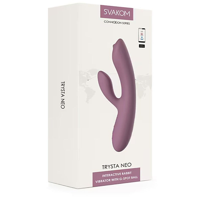 Trysta Neo G-Spot Rabbit Vibrator by Svakom - Rabbit Vibrators