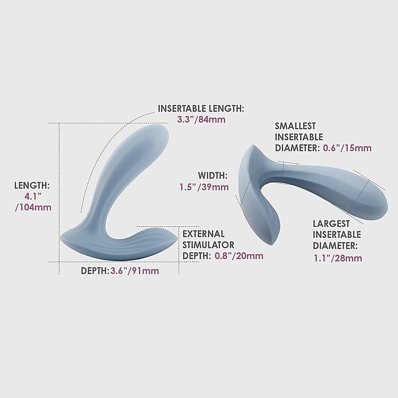 Erica Vibrating Clitoral and G-Spot Stimulator by Svakom - G-Spot Vibrators