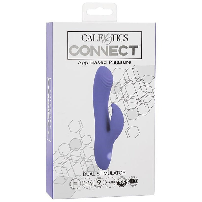 Connect Dual Stimulator G-Spot Rabbit Vibrator - Rabbit Vibrators