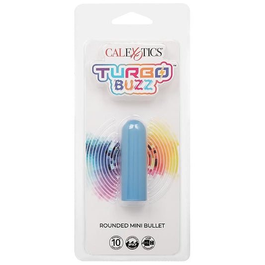 Turbo Buzz Rounded Mini Bullet 10 Functions Massager - Bullet Vibrators