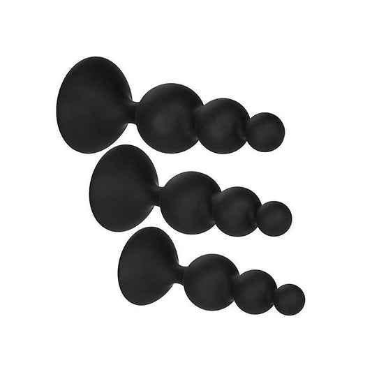 Silicone Beaded Comfortable & Customizable Anal Kit - Anal Beads and Balls