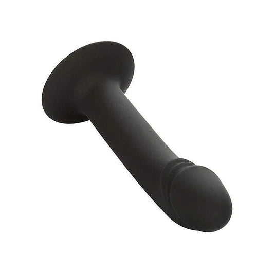 Silicone Curved Anal Dildo With Suction Cup - Anal Dildos