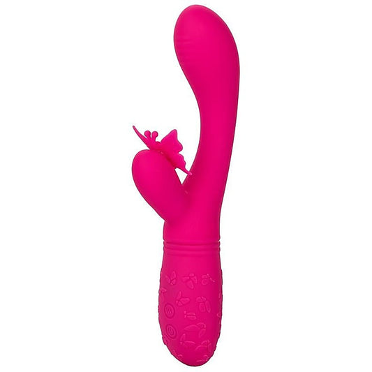 Rechargeable Butterfly Kiss Flutter Rabbit Vibrator - Rabbit Vibrators