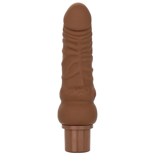 Rechargeable Power Stud Curvy Vibrating Dildo - Vibrating Dildos