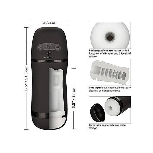 Optimum Power Pulsar Stroker by California Exotics - Masturbators and Strokers
