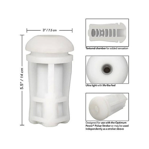 Optimum Power Pulsar Male Stroker Sleeve - Masturbators and Strokers