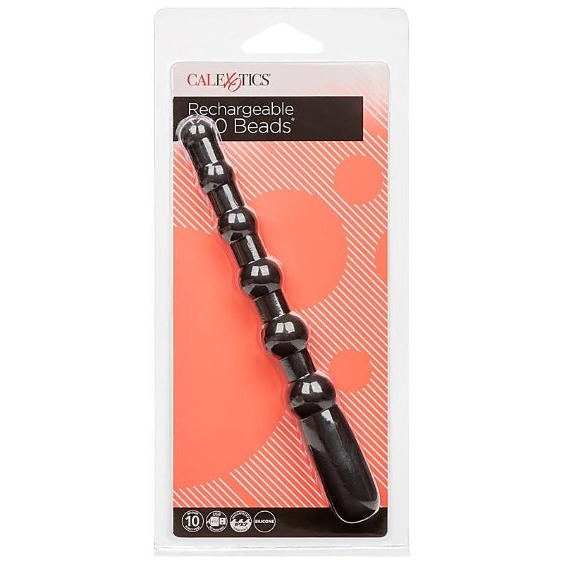Rechargeable X-10 Anal Beads by California Exotics - Anal Beads and Balls