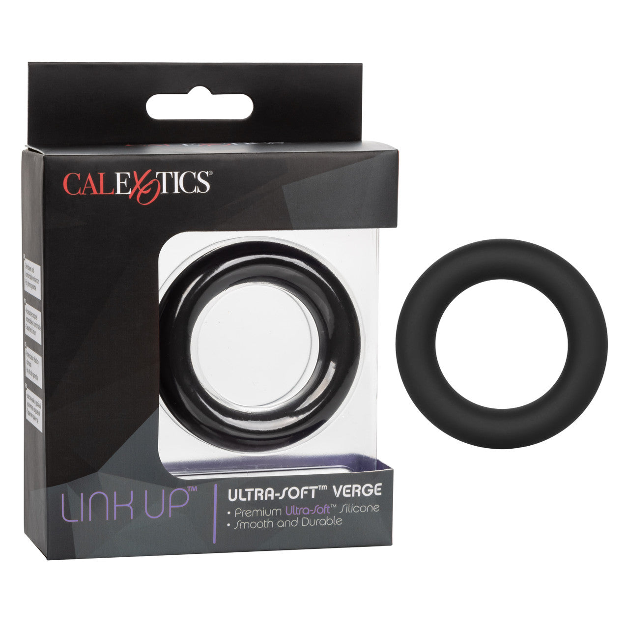 California Exotics Link Up Ultra-Soft Verge Cock Ring - - Stretchy Cock Rings
