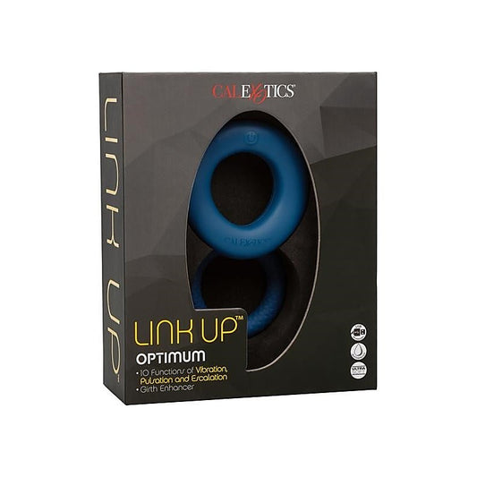 Link Up Optimum Dual-Motor Silicone Vibrating Cock Ring - Vibrating Cock Rings