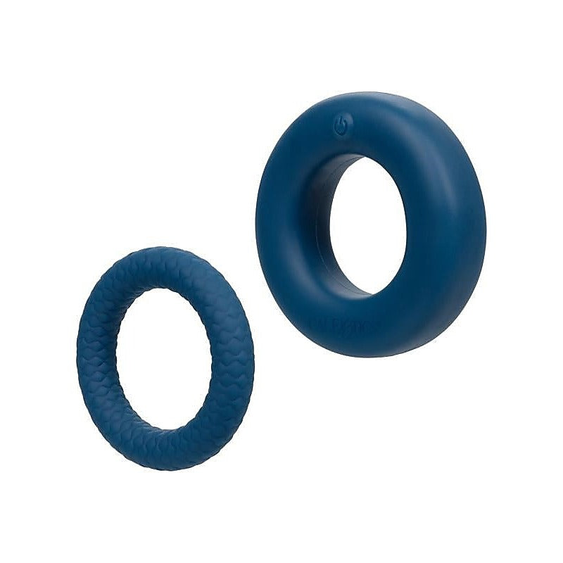 Link Up Optimum Dual-Motor Silicone Vibrating Cock Ring - Vibrating Cock Rings