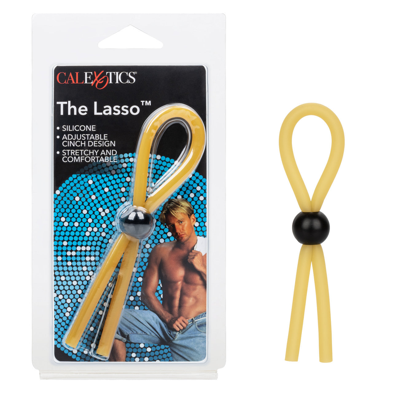 California Exotics The Lasso Adjustable Cock Ring - - Stretchy Cock Rings