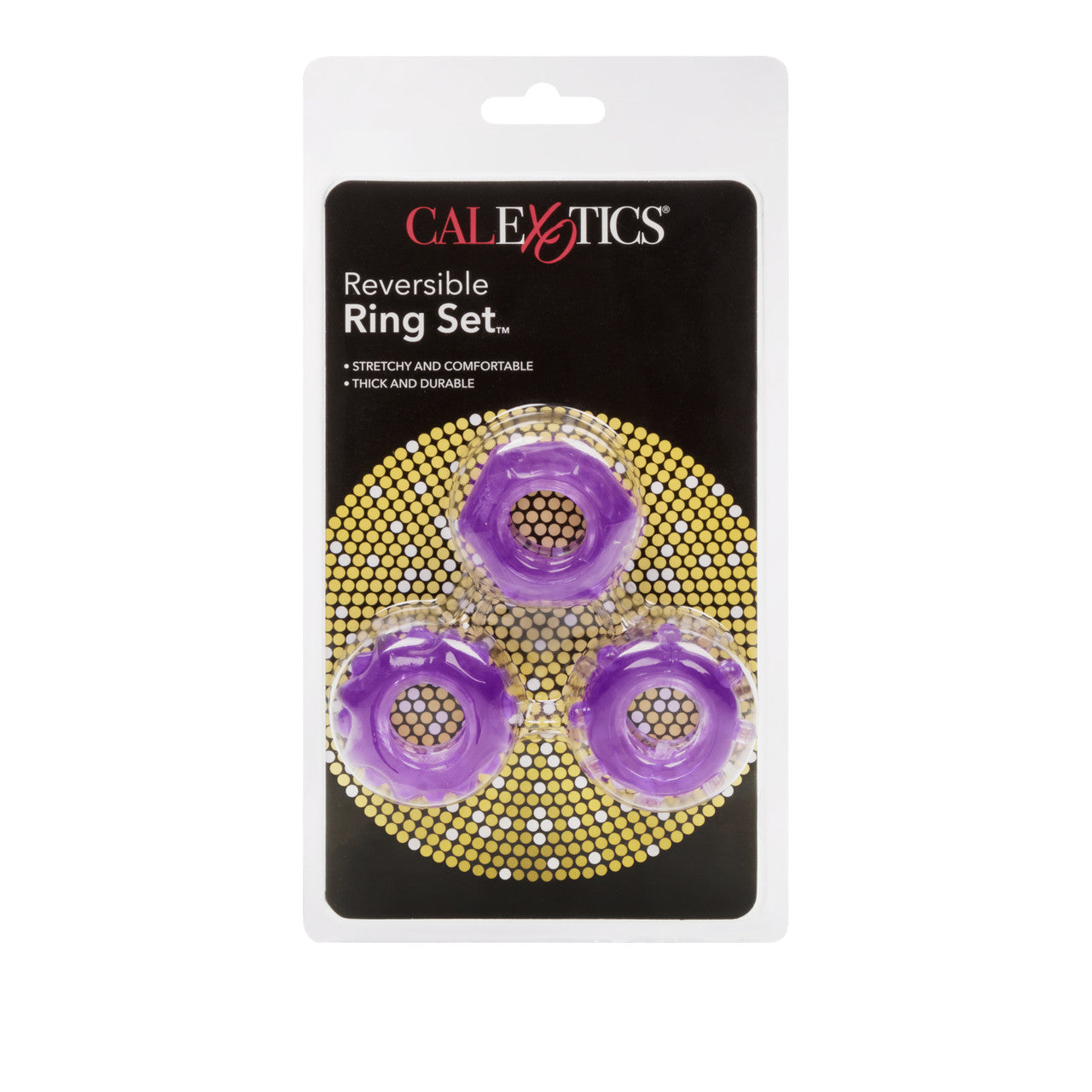 California Exotics Reversible Mens Cock Ring Set - - Cock Ring Sets