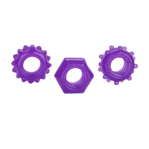 California Exotics Reversible Mens Cock Ring Set - Cock Ring Sets