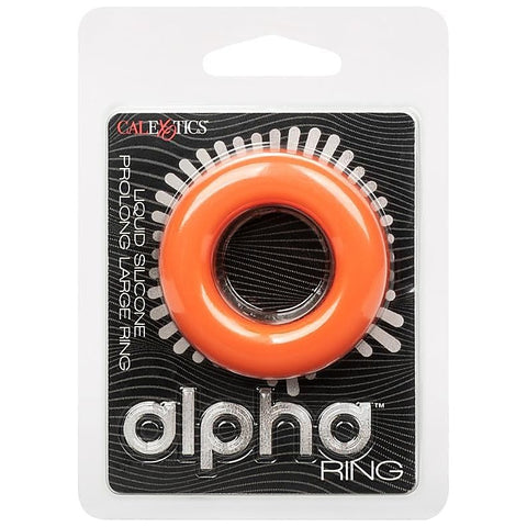 Alpha Liquid Silicone Prolong Large Mens Penis Ring - Stretchy Cock Rings