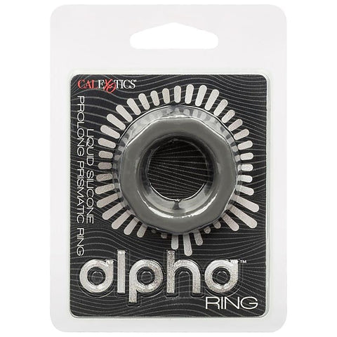 Alpha Liquid Silicone Prolong Prismatic Cock Ring - Stretchy Cock Rings