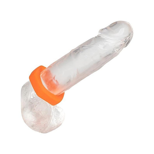 Alpha Liquid Silicone Prolong Sexagon Cock Ring - Stretchy Cock Rings