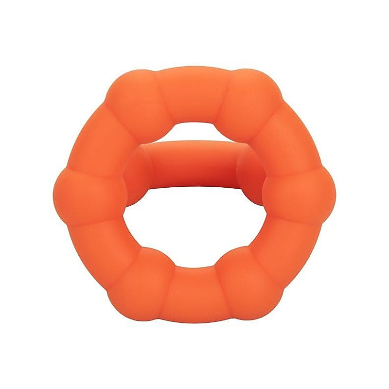 Alpha Liquid Silicone All Star Scrotum Support Cock Ring - Stretchy Cock Rings