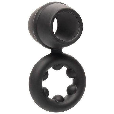 Alpha Liquid Silicone Dual Magnum Cock Ring - Stretchy Cock Rings
