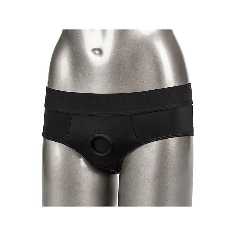 Her Royal Harness and Comfortable Backless Brief - Strap On Sextoys