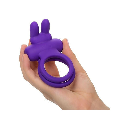 Rechargeable Rockin Rabbit Enhancer by California Exotics - Vibrating Cock Rings