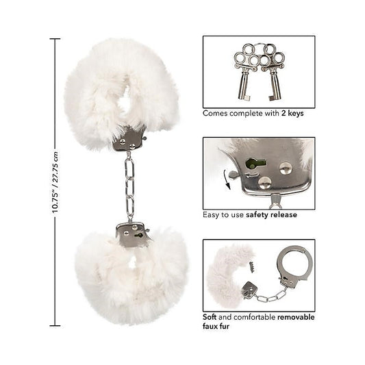 Ultra Fluffy Furry Cuffs by California Exotics - Cuffs and Restraints