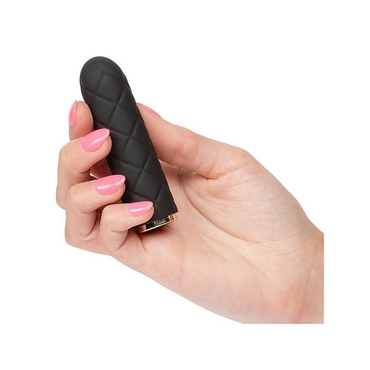 Raven Quilted Seducer Compact Mini Massager - Bullet Vibrators