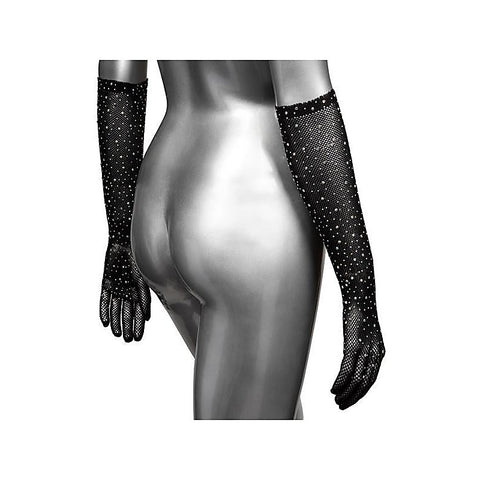Radiance Full Length Mesh Gloves by California Exotics - Wigs and Gloves