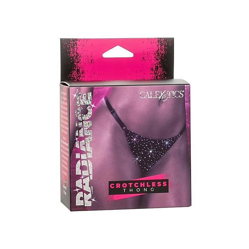 Radiance Adjustable & Sexy Fit Crotchless Thong - G-Strings, Panties and Shorts