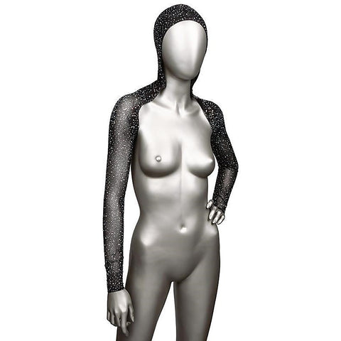 Radiance Stylish & Hooded Shoulder Shrug - Wigs and Gloves