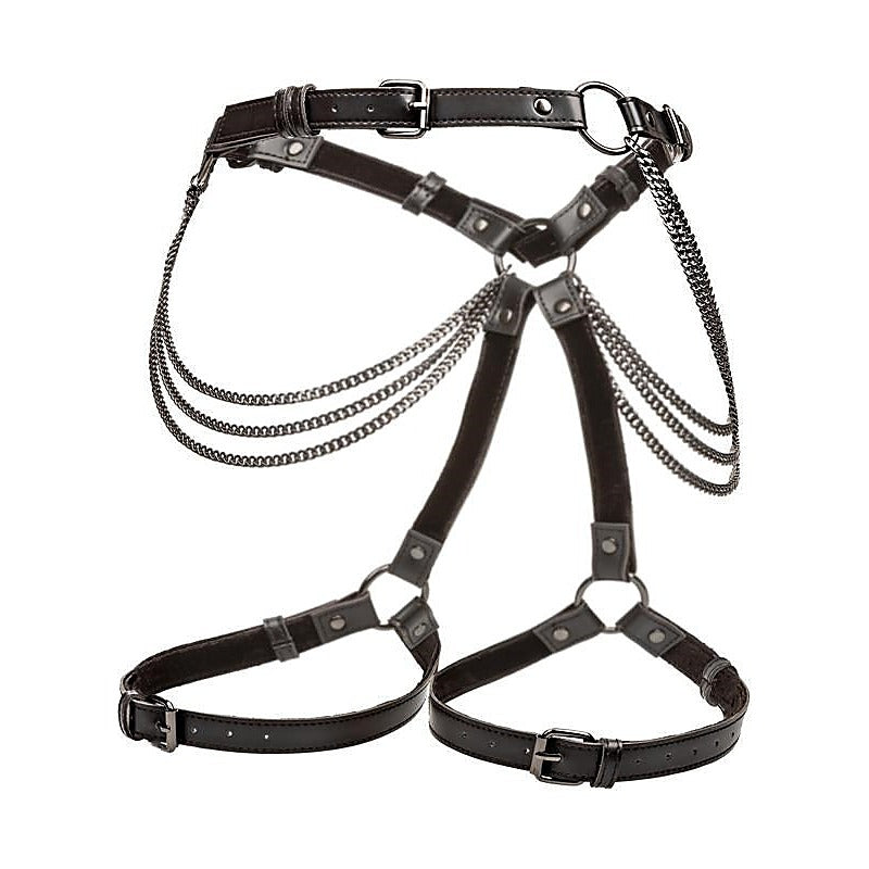 Multi Chain Thigh Harness by California Exotics - Her Fetish