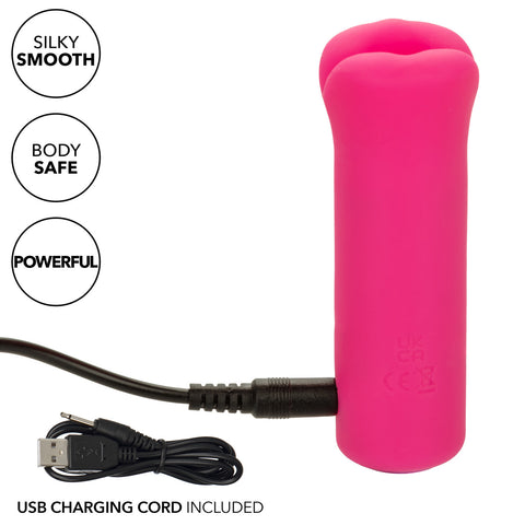 California Exotics Kyst Lips External Clitoral Massager - Clit Ticklers and Pulsators