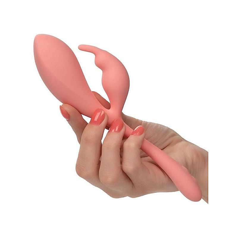 Elle Liquid Silicone Bunny by California Exotics - Rabbit Vibrators