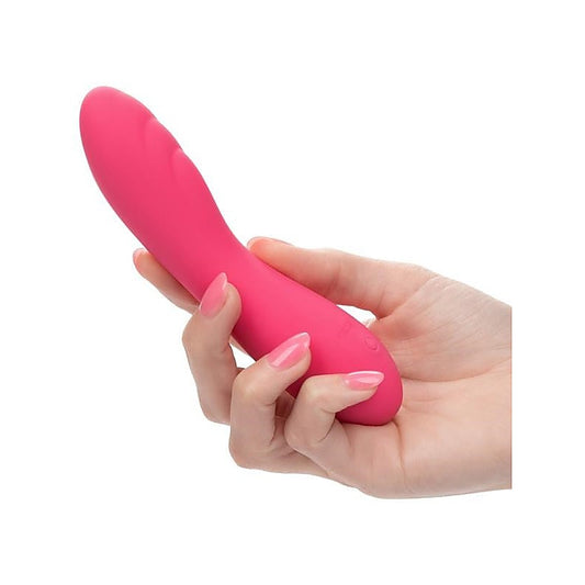 Liquid Silicone Pixies Ripple Dual Sided Clitoral Vibrator - Clit Ticklers and Pulsators