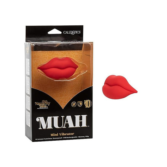 Naughty Bits MUAH Mini Silicone Vibrator by CalExotics - Mini & Slim Vibrators