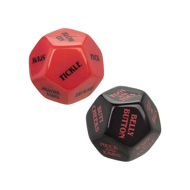 Naughty Bits Roll Play Dice by California Exotics - Sex Games, Coupons and Tricks