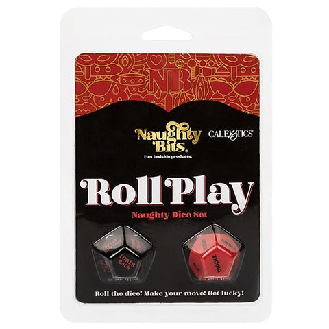 Naughty Bits Roll Play Dice by California Exotics - Sex Games, Coupons and Tricks