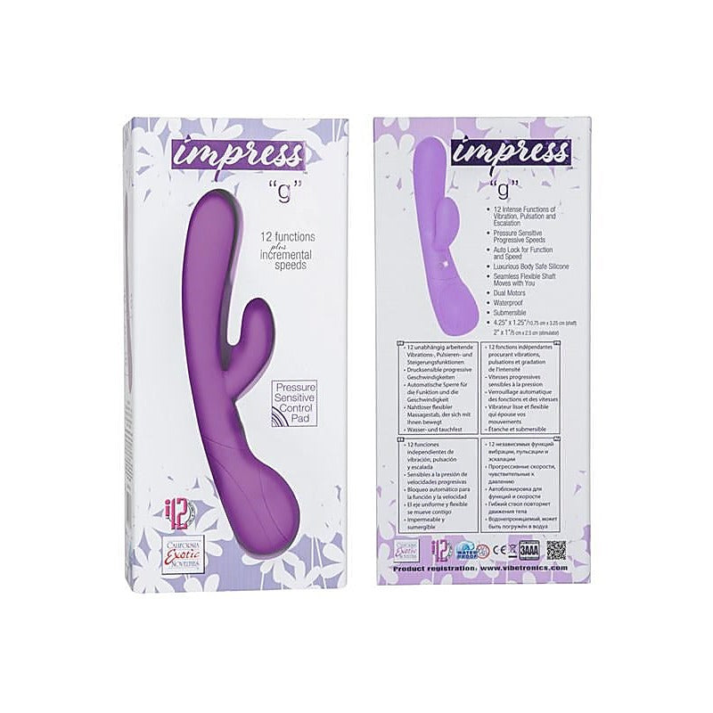 Impress G Flexible G-Spot Rabbit Vibrator - Rabbit Vibrators