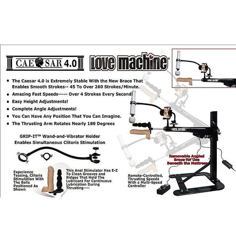 Premium Caesar 4.0 Love Machine by XR Brands - Sex Machines