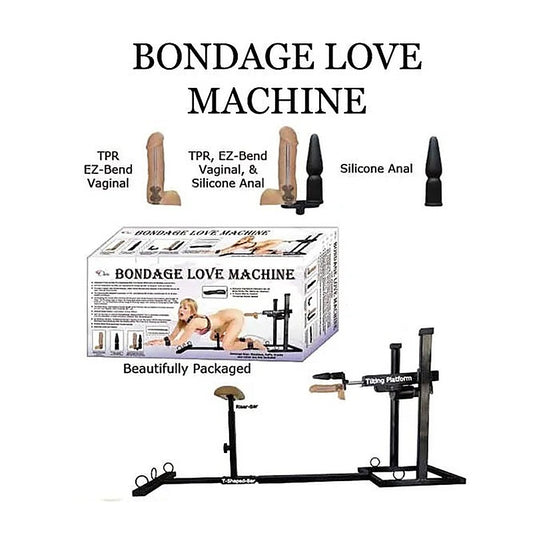 MyWorld Bondage Love Machine by XR Brands - Sex Machines