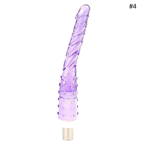 Sex Machine 3 Pin Non Realistic Attachments by BDStyle - Non-Realistic Dildos