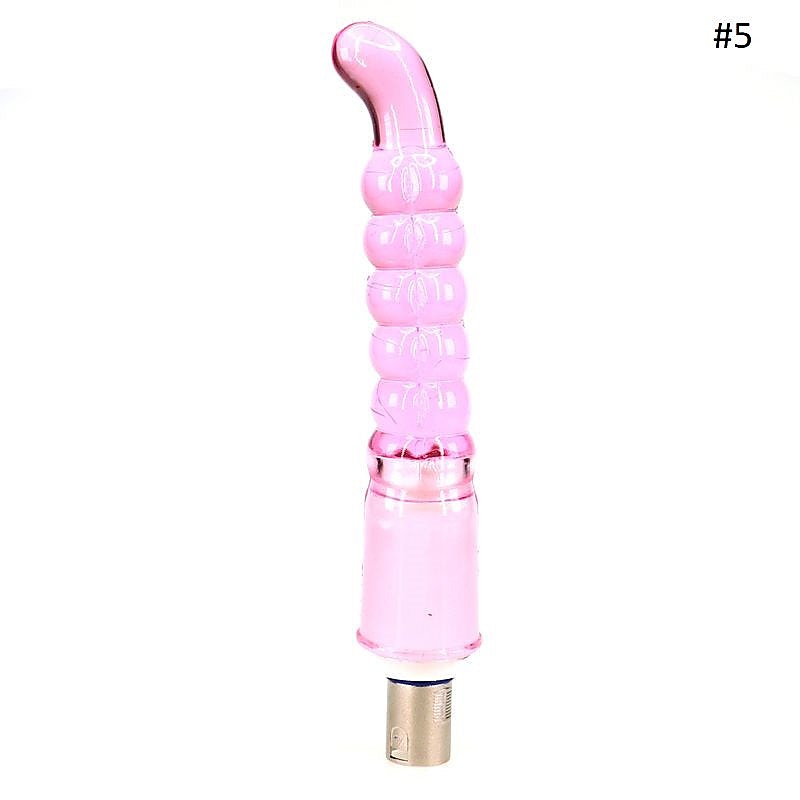 Sex Machine 3 Pin Non Realistic Attachments by BDStyle - Non-Realistic Dildos