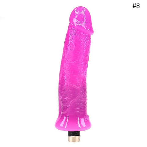 Sex Machine 3 Pin Non Realistic Attachments by BDStyle - Non-Realistic Dildos
