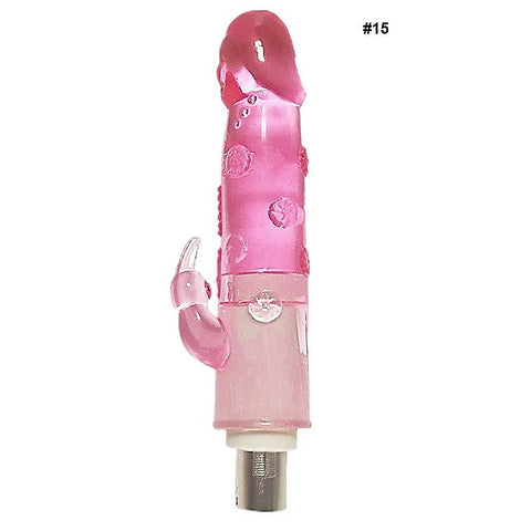 Sex Machine 3 Pin Non Realistic Attachments by BDStyle - Non-Realistic Dildos